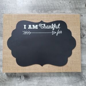 Thankful Wall Decor